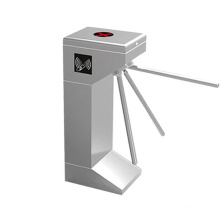 Entrance and exit vertical tripod turnstile gates rfid and facial recognition access control system